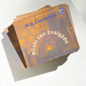 M. K. Čiurlionis. Knygelė kūdikiams "Būsiu tau žvaigžde"