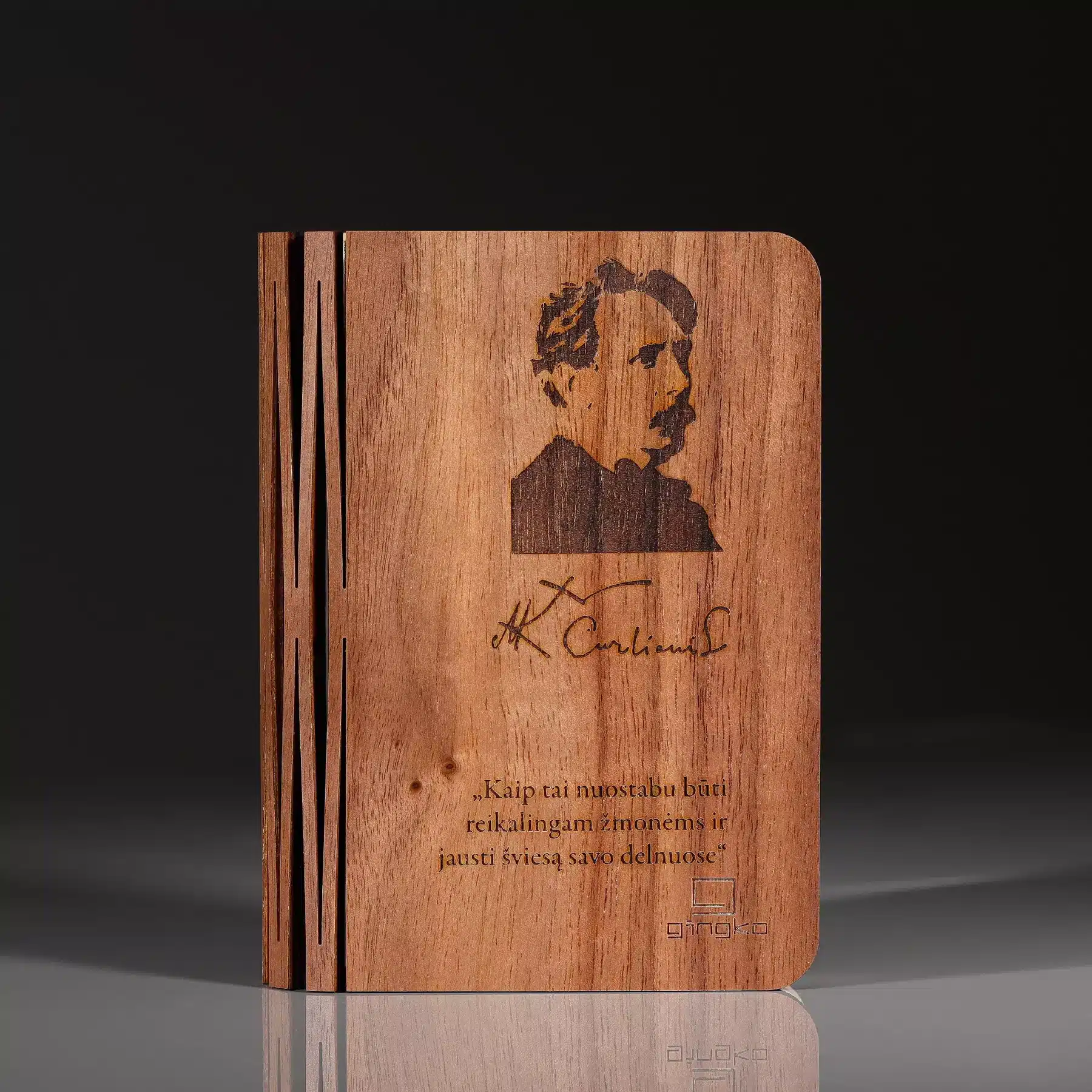 Knyga-šviestuvas „Čiurlionio šviesa”. Maža-001
