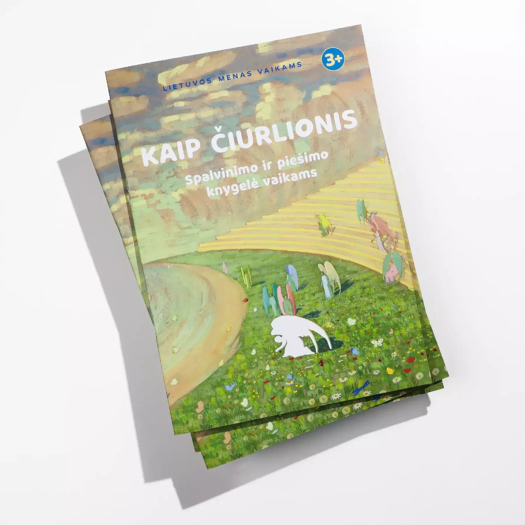 Spalvinimo ir piešimo knygelė vaikams „Kaip Čiurlionis”-002