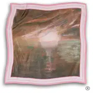 Šilkinė skarelė – „Pasaulio sutvėrimas XIII”-001
